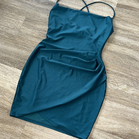Windsor teal green dress - Picture 2 of 5